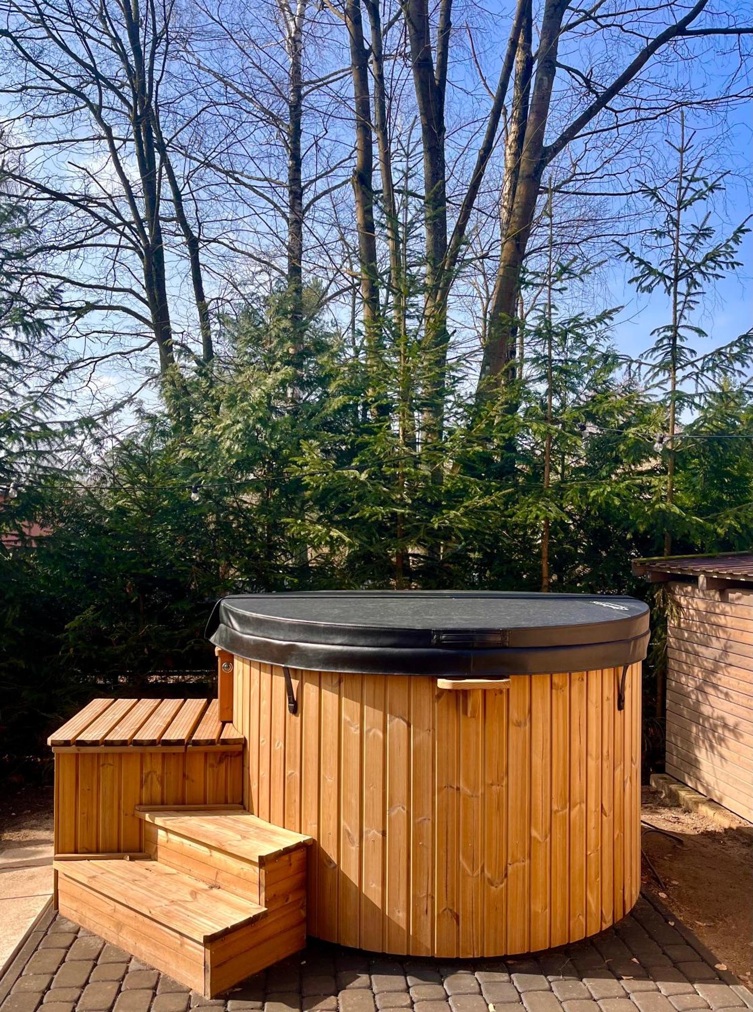 Mazursko - Komfortowe Domy 8 Osobowe Nad Jeziorem, Balia Lub Sauna Kretowiny Exterior foto